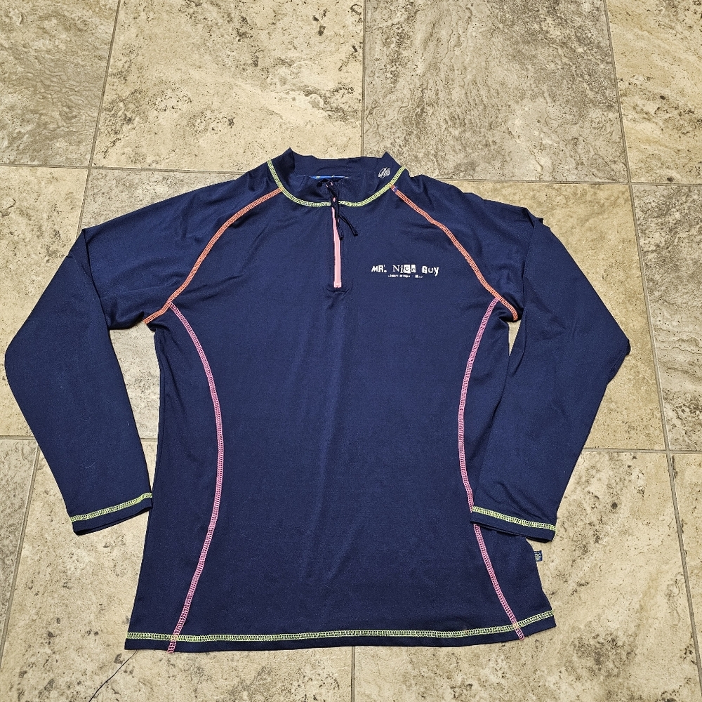 Banana Boat Mr. Nice Guy Rash Guard UPF50+ Sun Protective Swim Shirt XL